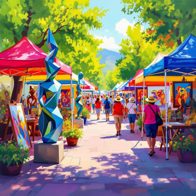 Art In The Park Loveland gallery