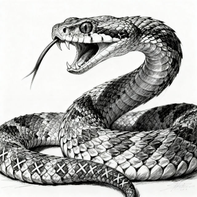 Snake Sketch Art gallery