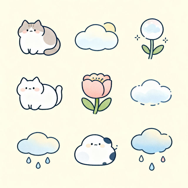 Cute Simple Drawings Aesthetic gallery