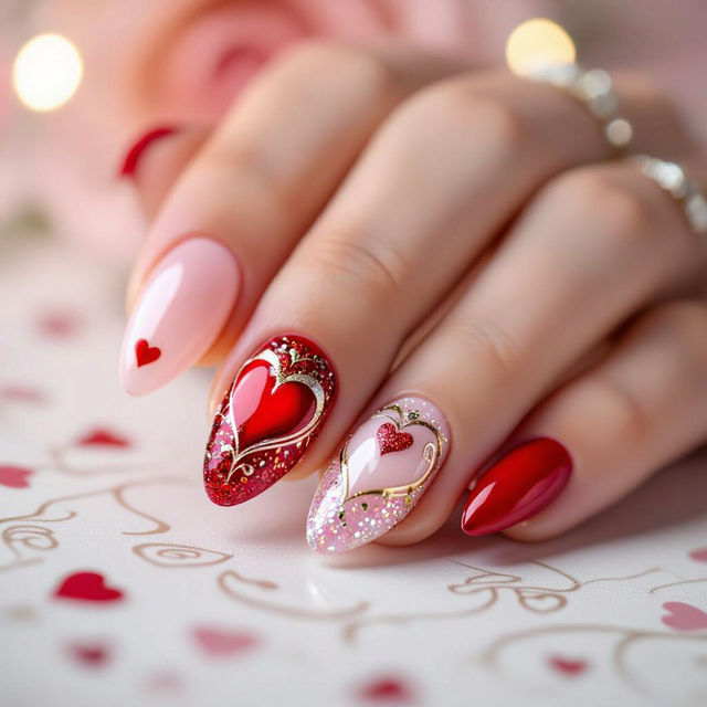 Valentine's Nail Art gallery