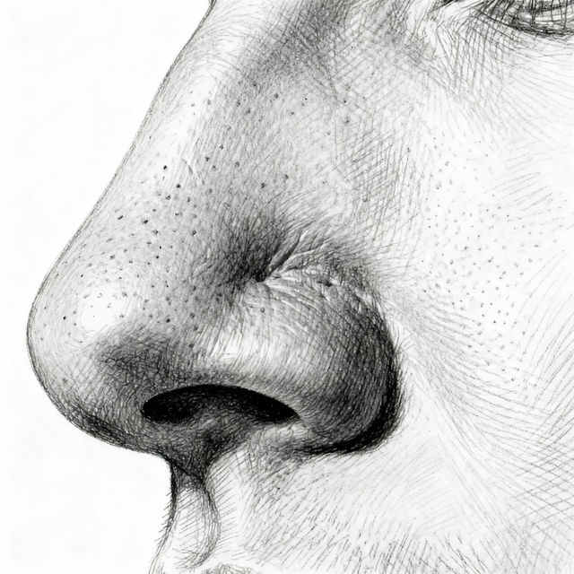 Drawing Of Nose - AI Generated Art gallery