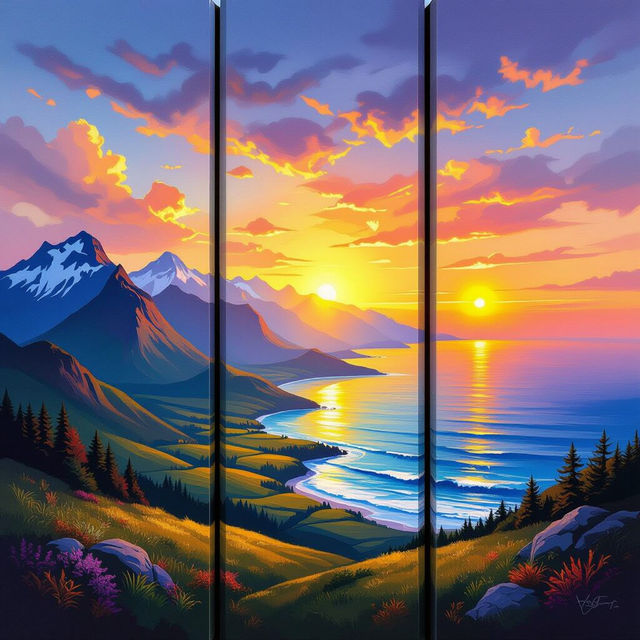Triptych Art - Create Stunning Multi-Panel Pieces gallery