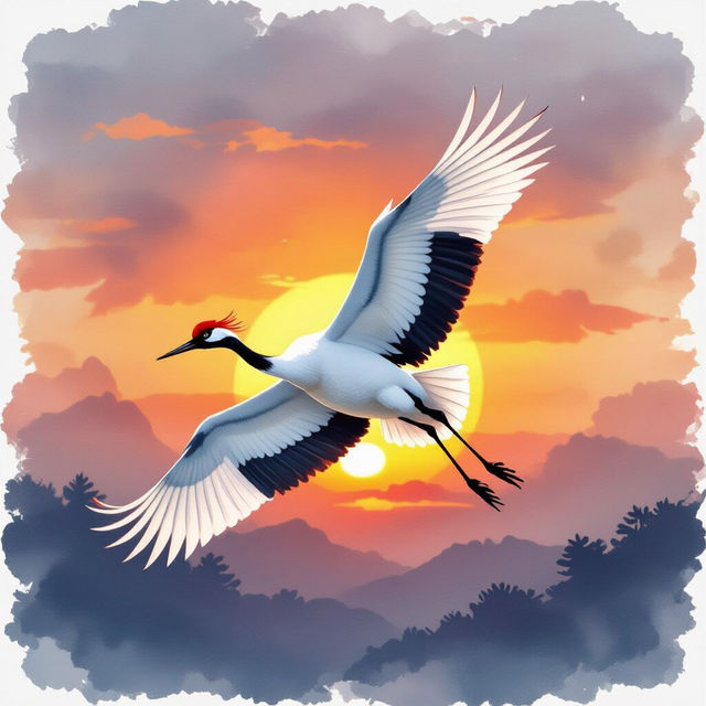 Crane Art - AI Generated gallery