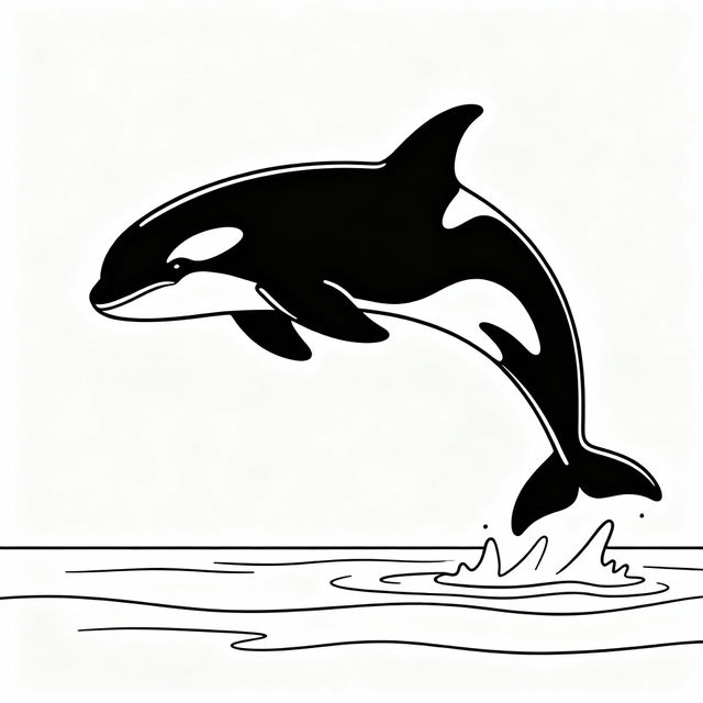 Killer Whale Drawing Easy gallery