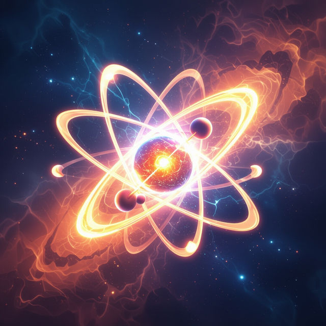 Pictures of Atoms - Created with AI gallery