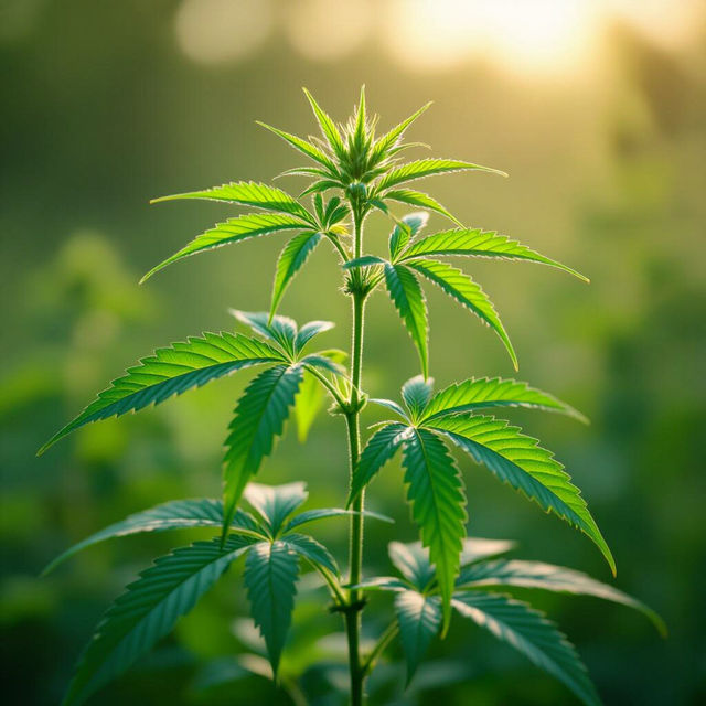Hemp Plant Images - Generated by AI gallery