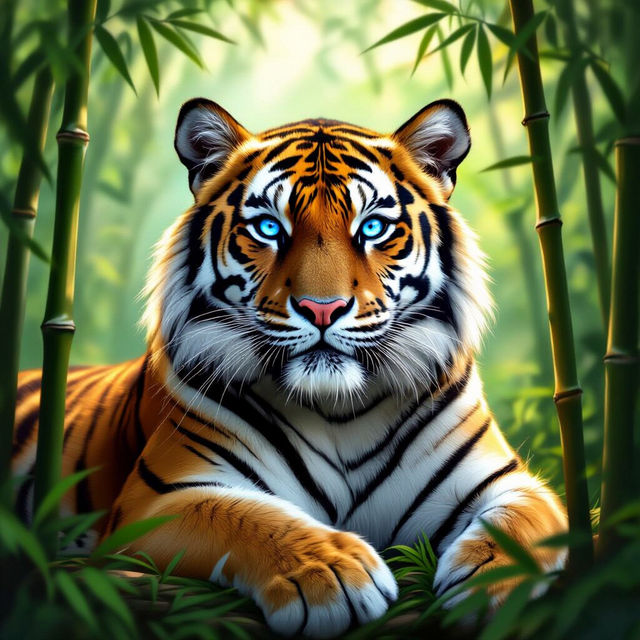 Roar into Style with AI Tiger Wallpaper gallery