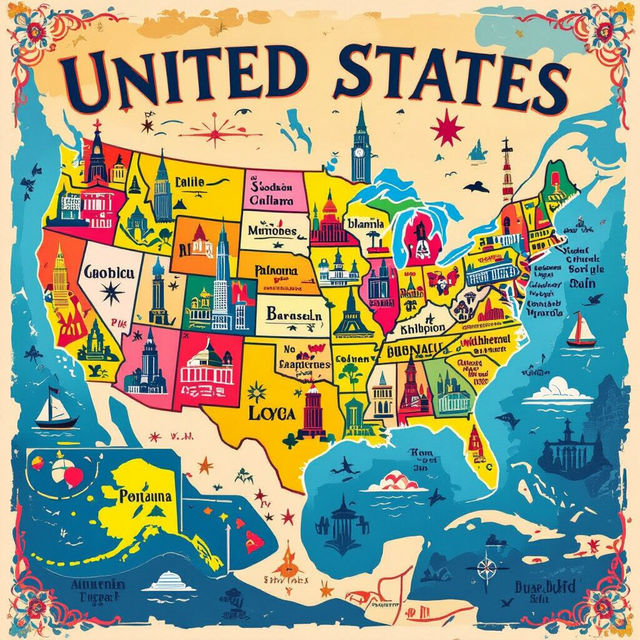 Images Of The United States Map gallery