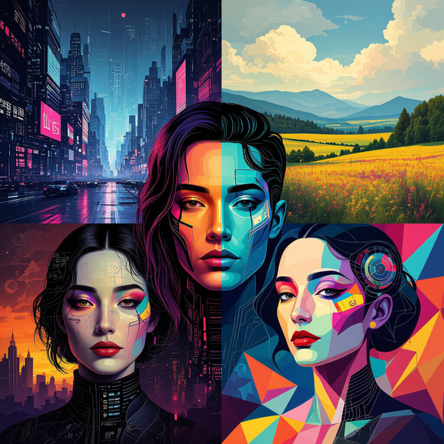 AI Art Style Examples gallery