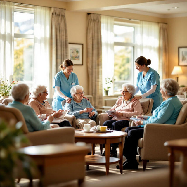 Nursing Home Pictures - AI Generated gallery