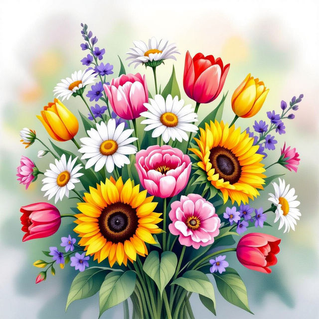 Easy Flower Drawing Ideas gallery
