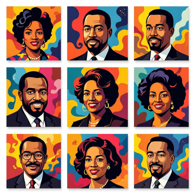 Black History Month Art Projects gallery