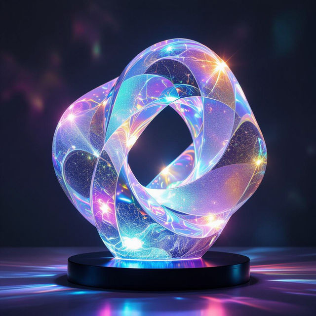 Holographic Art - AI Generated gallery