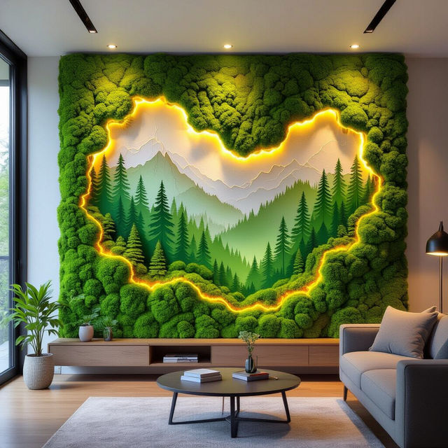 Create Stunning Moss Wall Art with AI gallery
