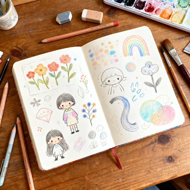 Drawing Journal Inspiration gallery