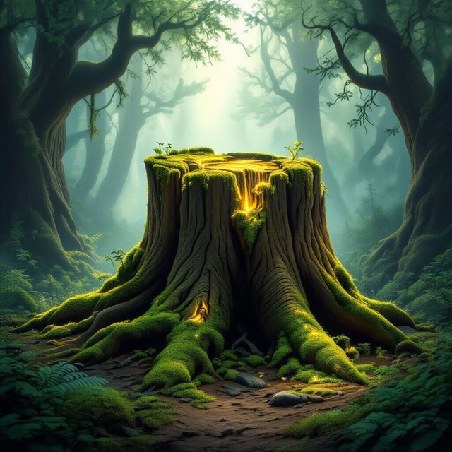 Tree Stump Art gallery