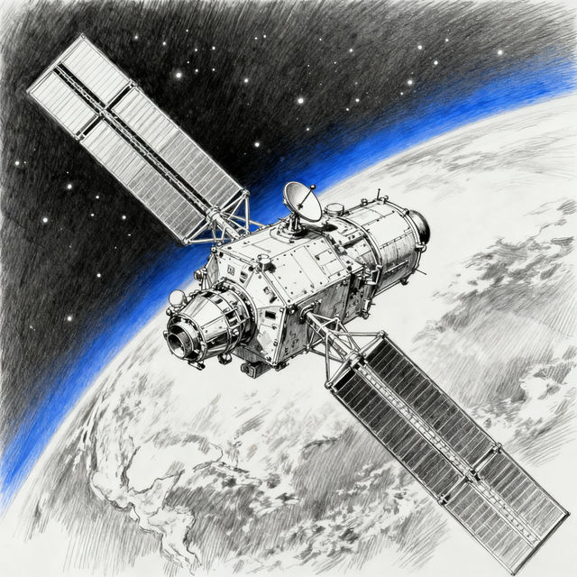 Satellite Drawings gallery
