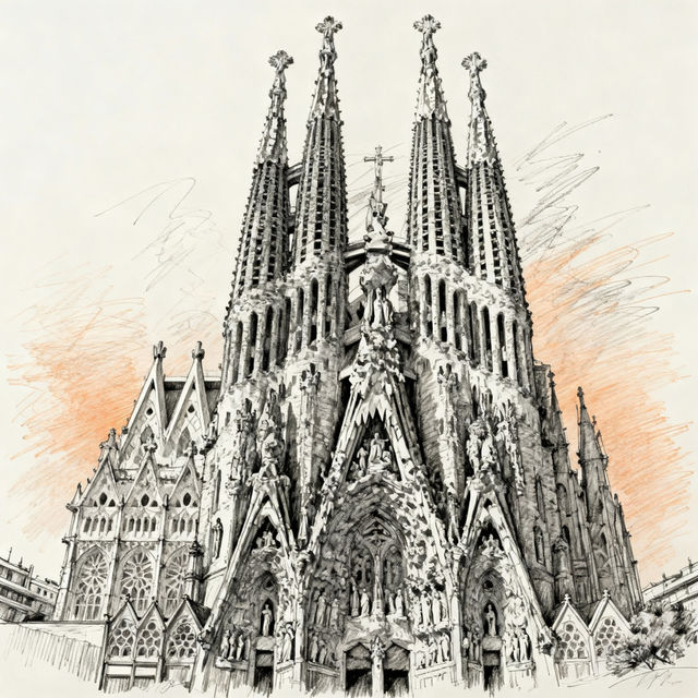 Spain Drawings - AI Generated Art gallery