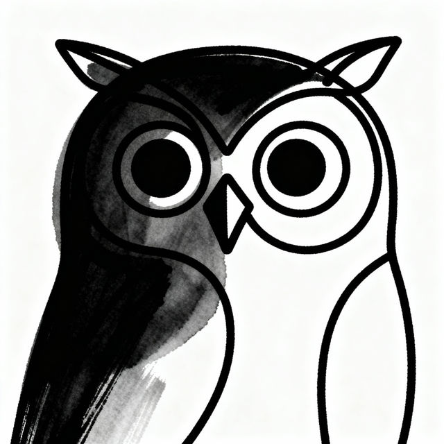Owl Simple Drawing gallery