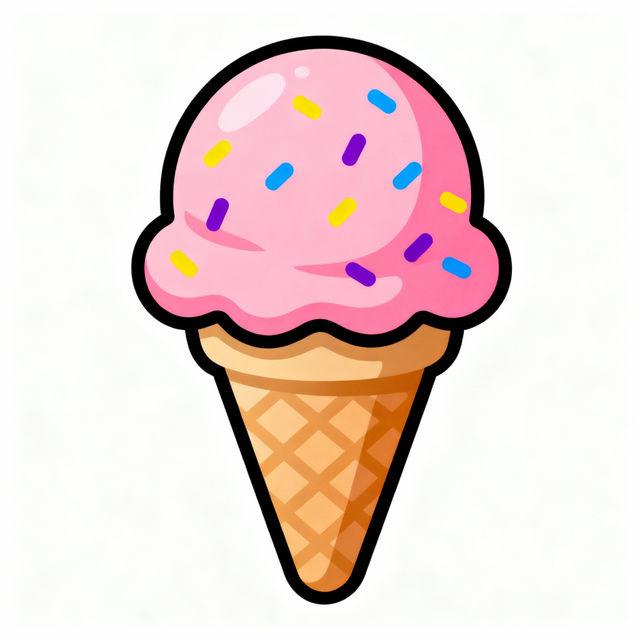 Ice Cream Cone Clip Art gallery