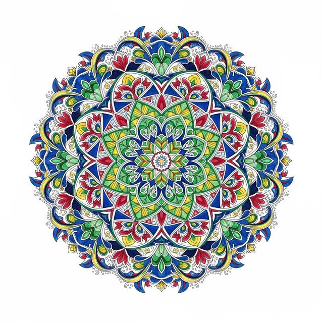 Explore Stunning Mandala Drawings Created With AI gallery