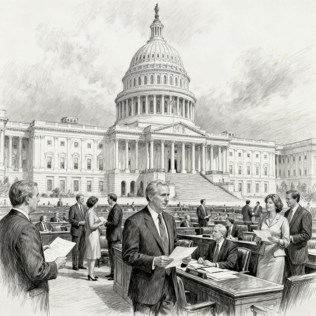 Congress Drawings - Made With AI gallery