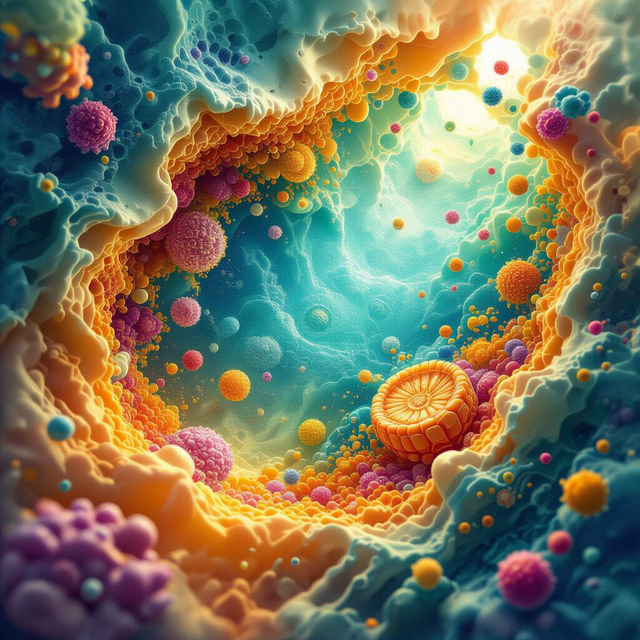 Cytoplasm Images - Generated by AI gallery