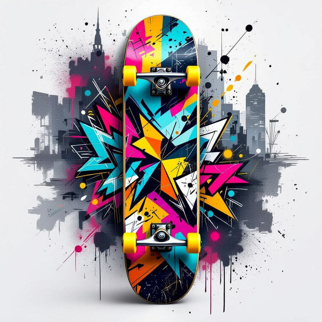 Skateboard Decks Art - Made With AI gallery