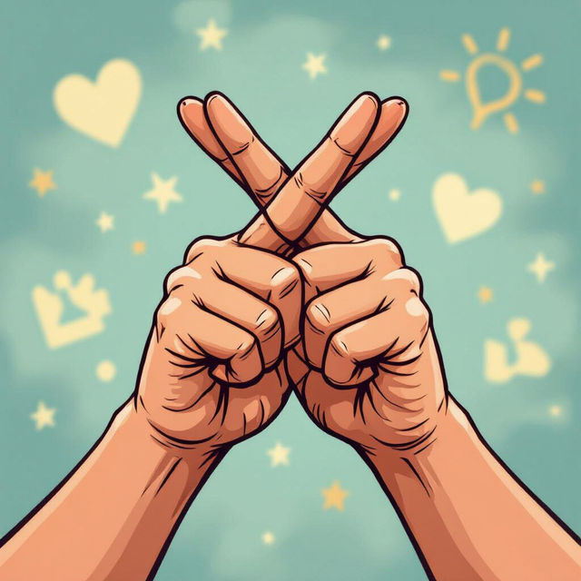 Fingers Crossed Images - Made With AI gallery