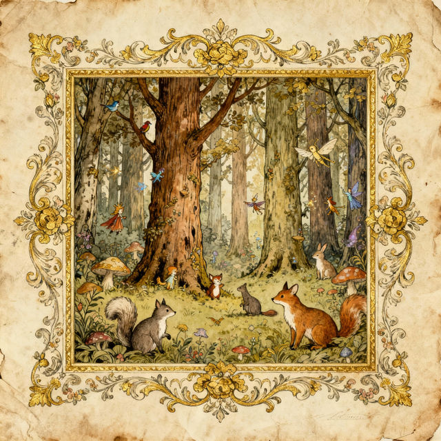 Picture Frame Drawings - AI Generated gallery