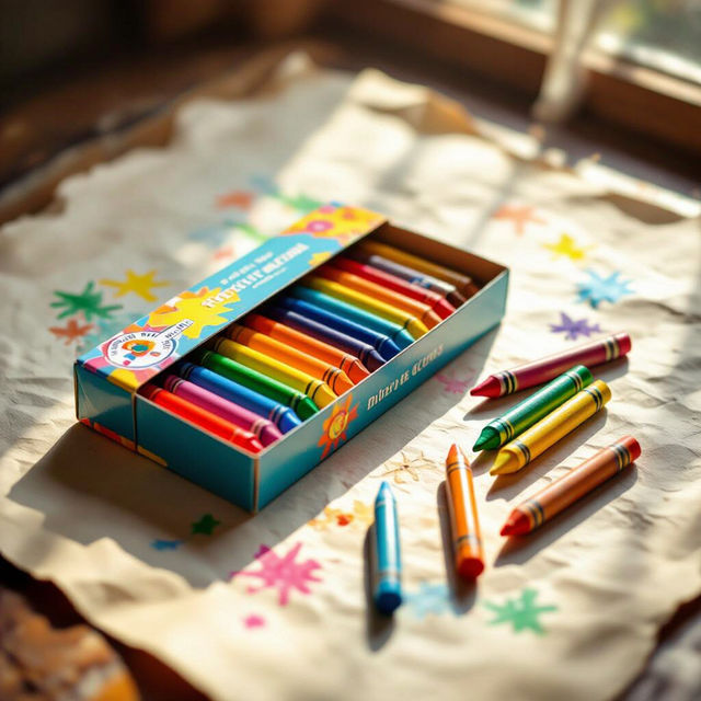 Picture Of Crayons - AI Art Gallery gallery
