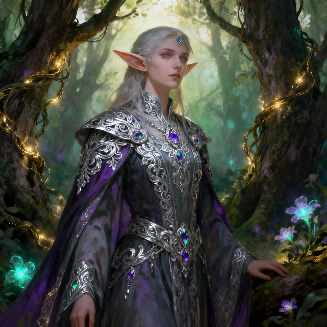 Elf Drawings - AI Generated Art gallery