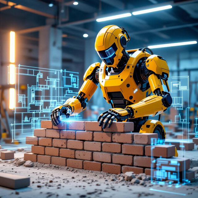 Hadrian Bricklaying Robot Images gallery