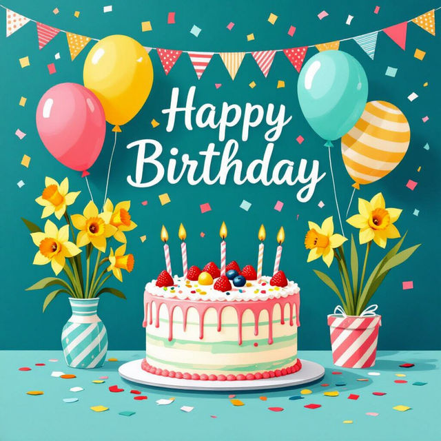 March Birthday Images - Made With AI gallery