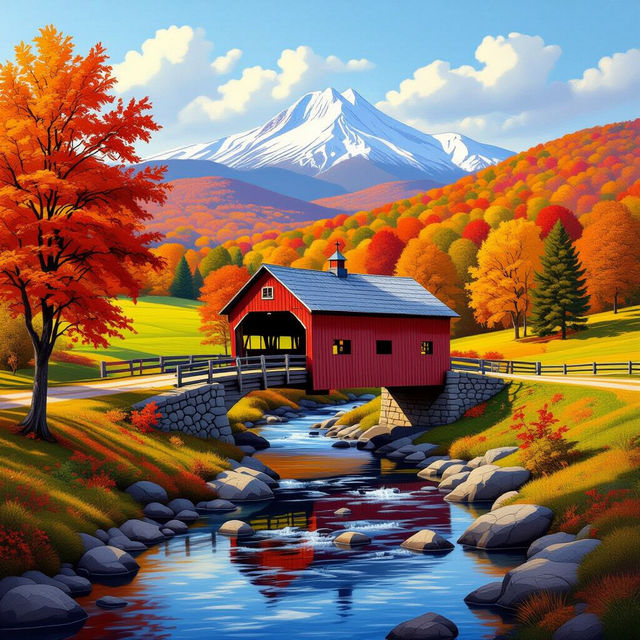 Vermont Pictures - AI Generated gallery