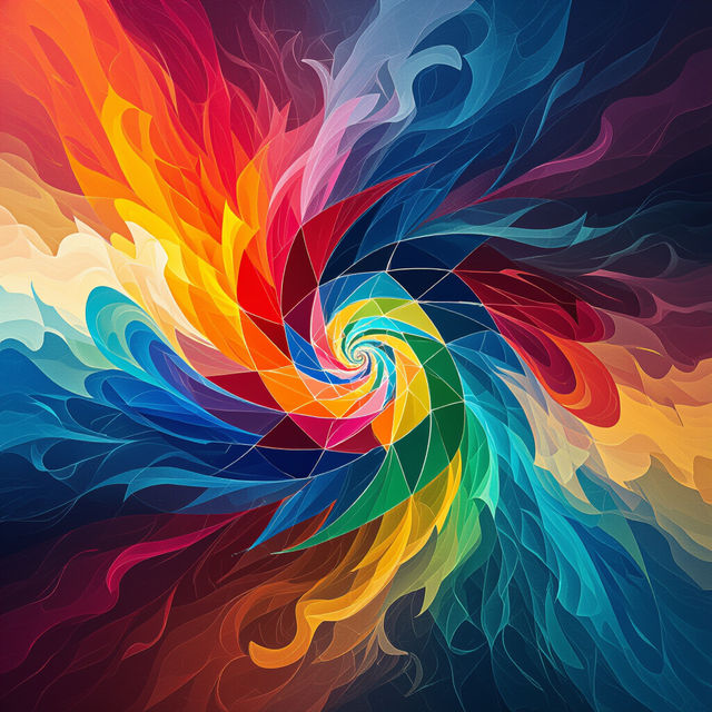 Colorful Art Prints - AI Generated gallery