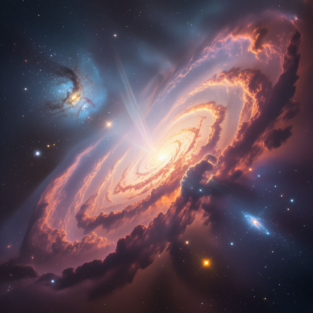 New Telescope Images - Explore the Cosmos with AI gallery