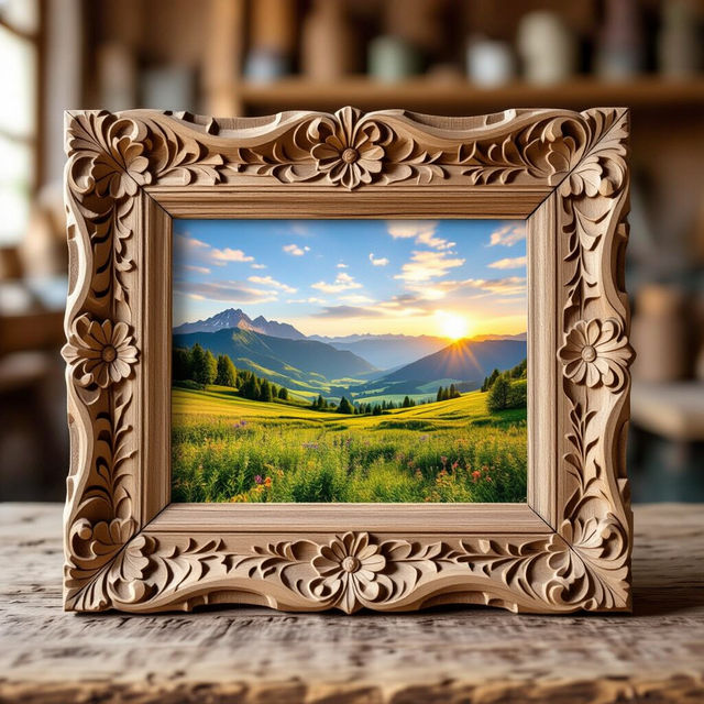 DIY Wood Picture Frames - Made With AI gallery