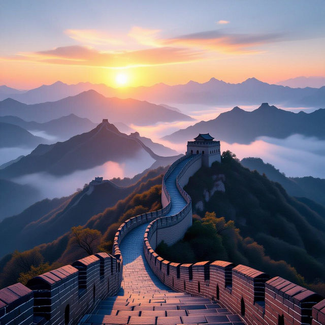 Great Wall Of China Pictures - AI Generated gallery