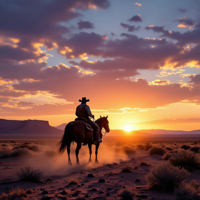 Stunning Cowboy Art Created with AI gallery