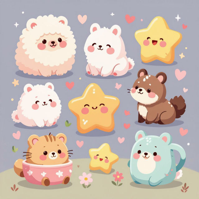 Cute Drawings - Made With AI gallery