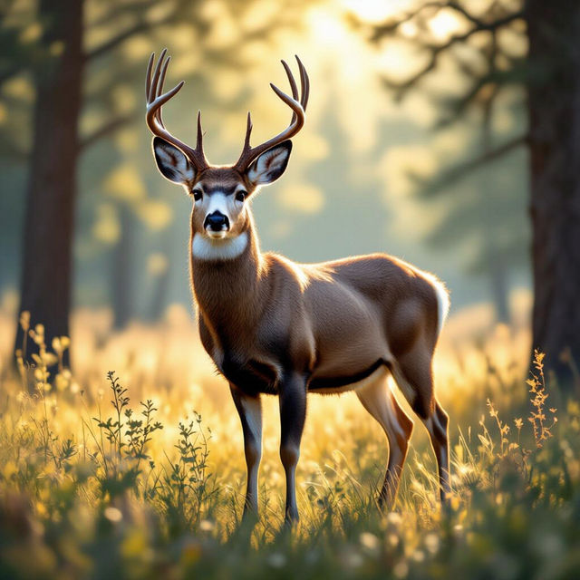 Mule Deer Pictures - AI Generated gallery