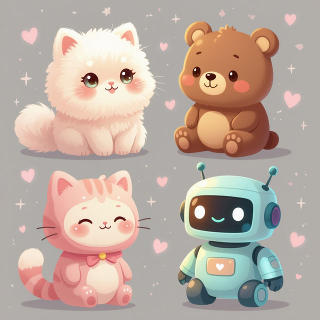 Cute Art - Made With AI gallery