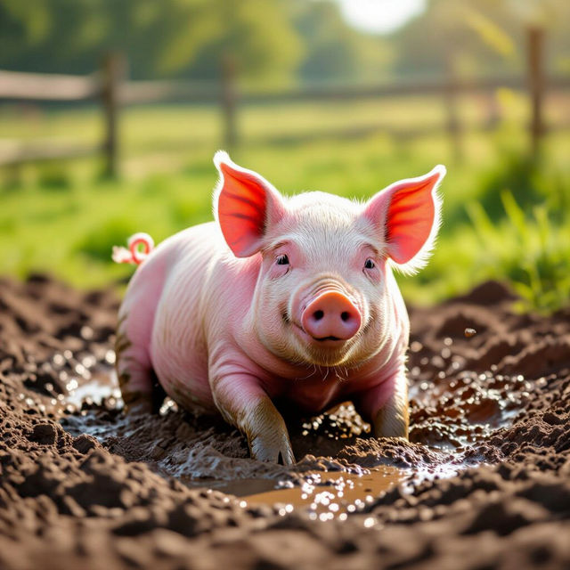 Pictures Of Pigs - Made With AI gallery