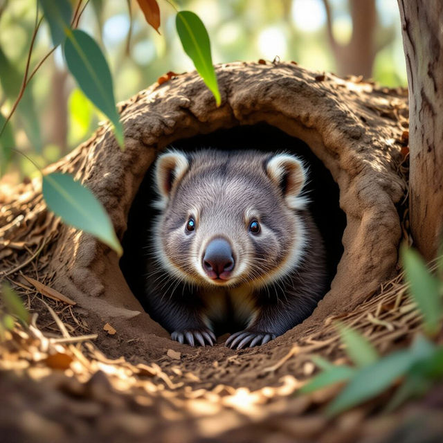 Wombat Pictures - AI Generated gallery