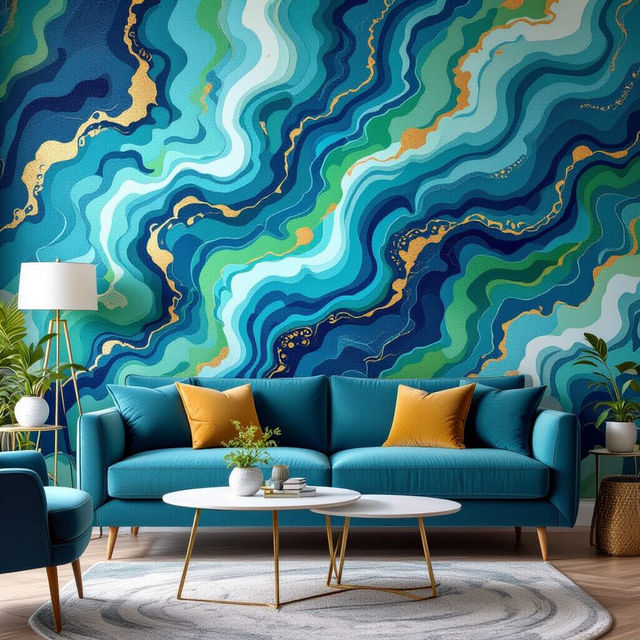 Adhesive Wallpaper - Made With AI gallery