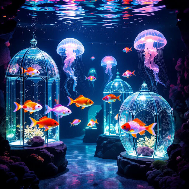 Art Aquarium Museum Tokyo gallery