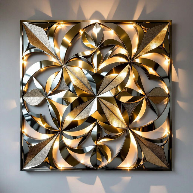 Metal Art For Walls - AI Generated gallery