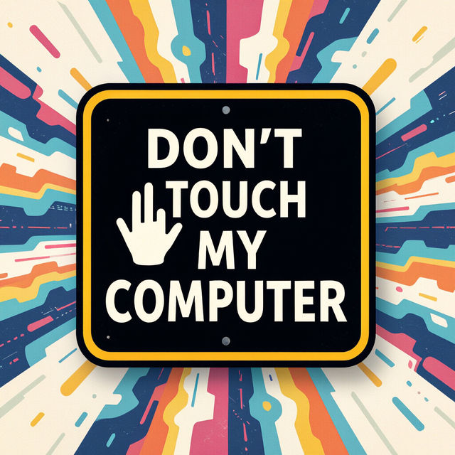 Don't Touch My Computer Wallpaper gallery