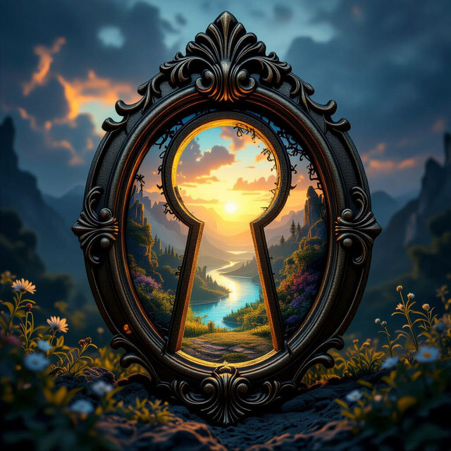 Key Hole Art - AI Generated gallery